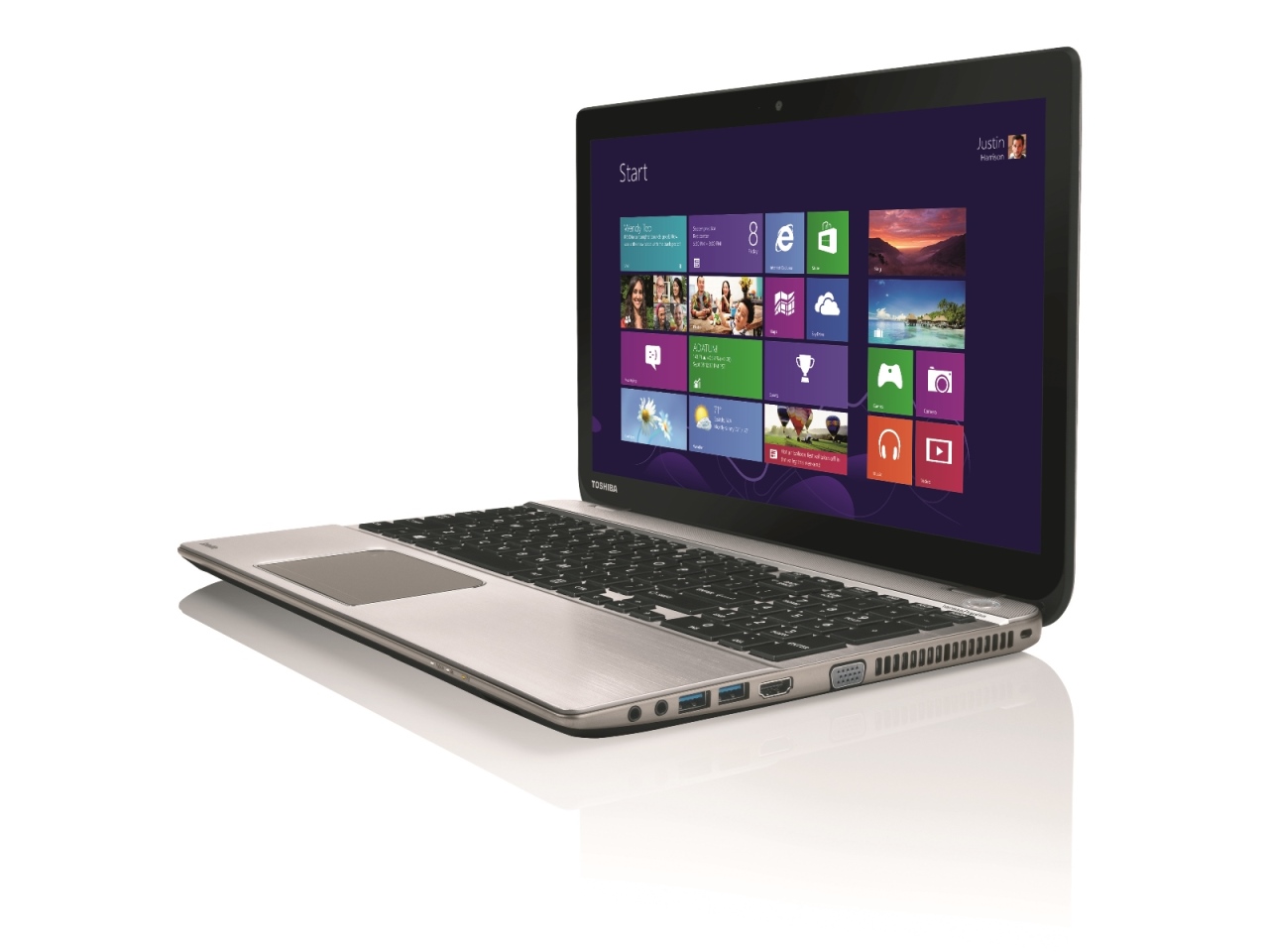 Toshiba introduces the Satellite P50t – designed to provide first-class multimedia experience