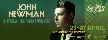 JOHN NEWMAN TO HEADLINE SOWING THE SEEDS 2014