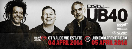 SEED EXPERIENCES PRESS STATEMENT: UB40 FEATURING ALI CAMPBELL