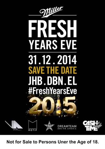 FRESH YEARS EVE IS ALMOST UPON US